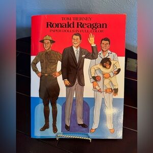 Ronald Reagan Paper Dolls Book